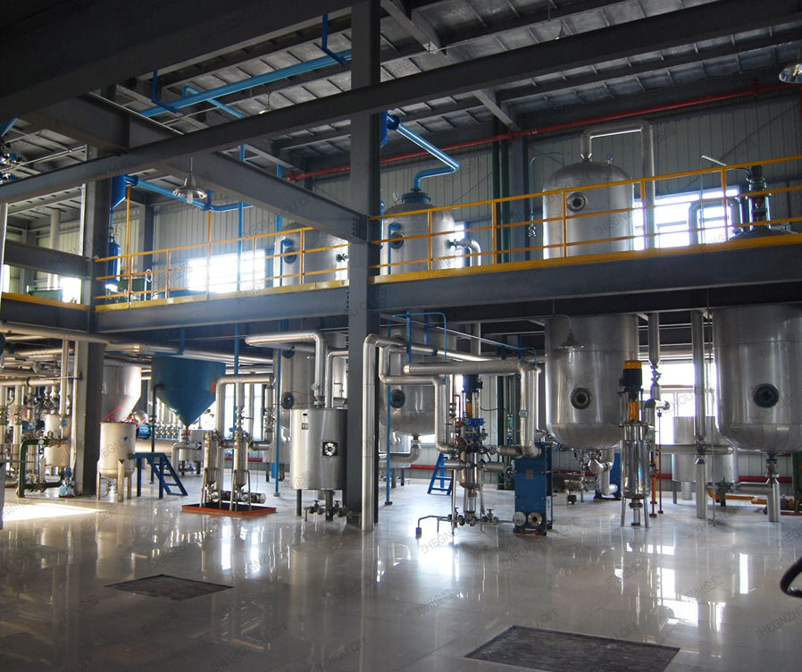 Sunflower Oil Refinery Plant